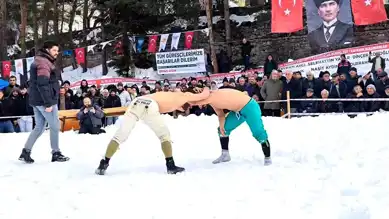 28. Uluslararası Kar Üstü Güreşler Şavşat'ta