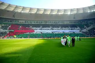 Bursaspor'dan Filistin Desteği: Muhteşem Koreografi!
