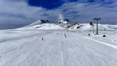 Erciyes Kayak Merkezi Hafta Sonu Doldu!