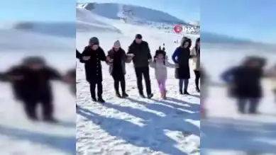 Hazarbaba'da Kar Şenliği: Halaylar Başladı!