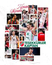 Karşıyaka Kaptanı Kenan Sipahi, Bahçeşehir Koleji'ne Transfer Oldu