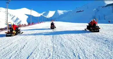 Palandöken'de Yasak Bölge Kayak Cezası