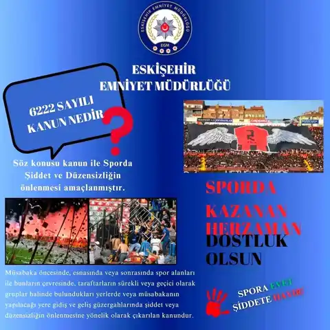 Eskişehirspor-Manavgat Belediyespor Maçında 23 Kişiye Ceza