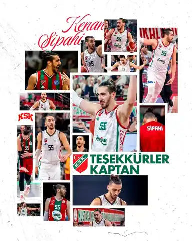 Karşıyaka Kaptanı Kenan Sipahi, Bahçeşehir Koleji'ne Transfer Oldu